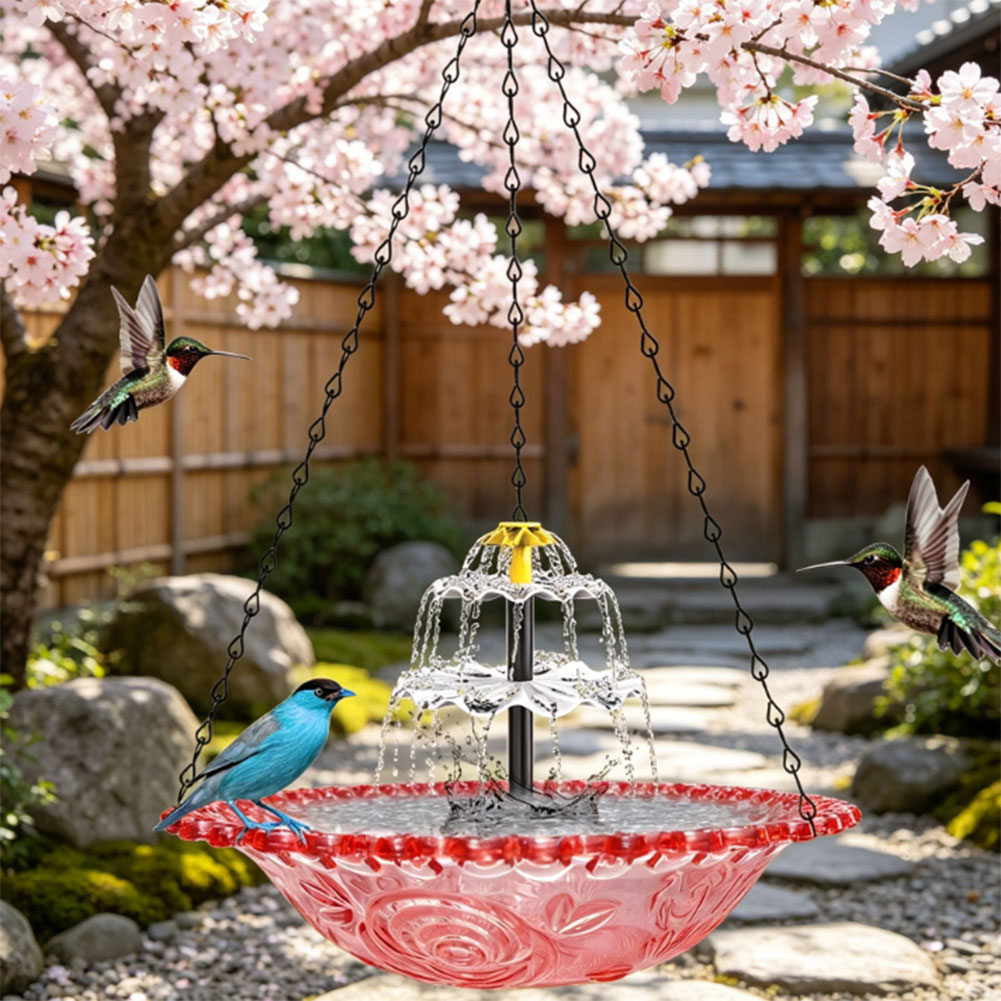 Bebedero para Pájaros Colgante - Bonsai Garden Backyard reseña y precio
