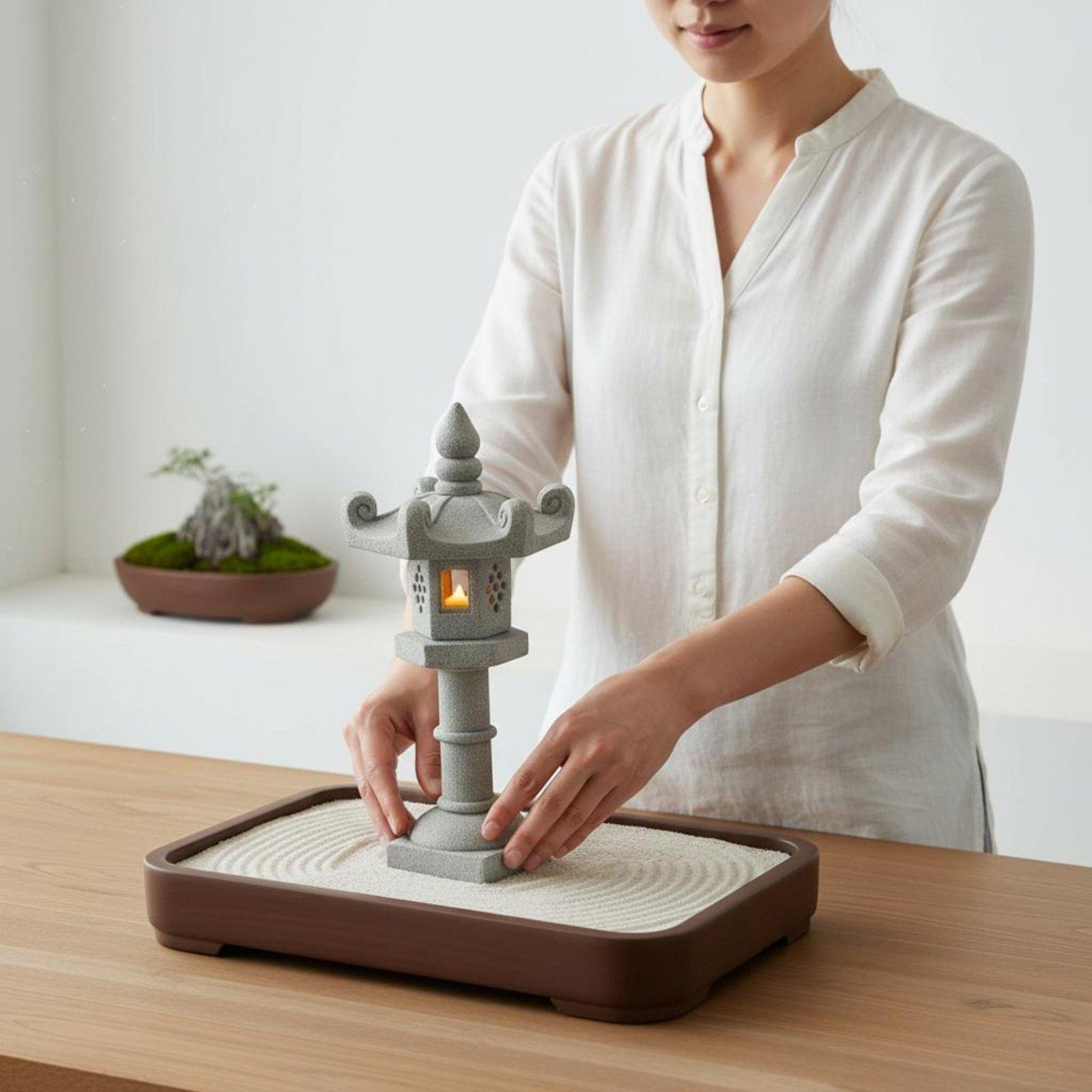Farol de Jardinería, Farol Jap - Us Bonsai Garden reseña y precio