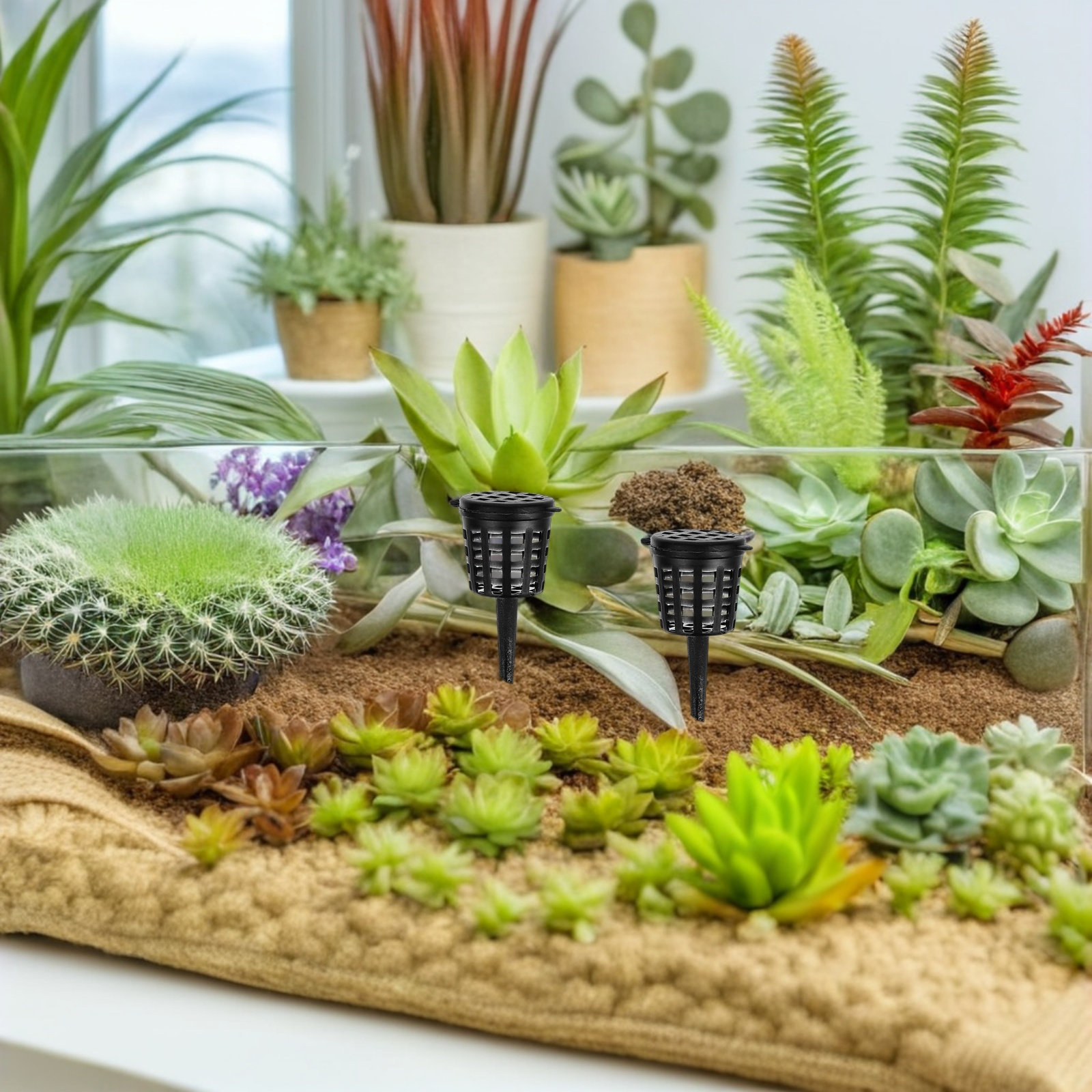 Cesta de Plástico Compacta par - Us Bonsai Garden reseña y precio