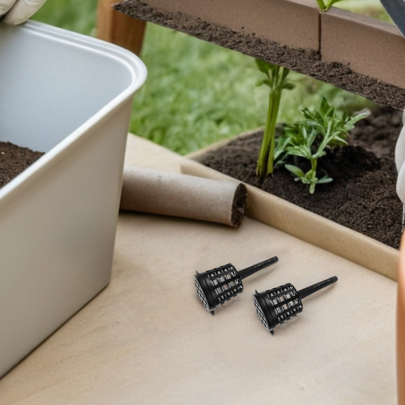 Cesta de Plástico Compacta par - Us Bonsai Garden reseña y precio